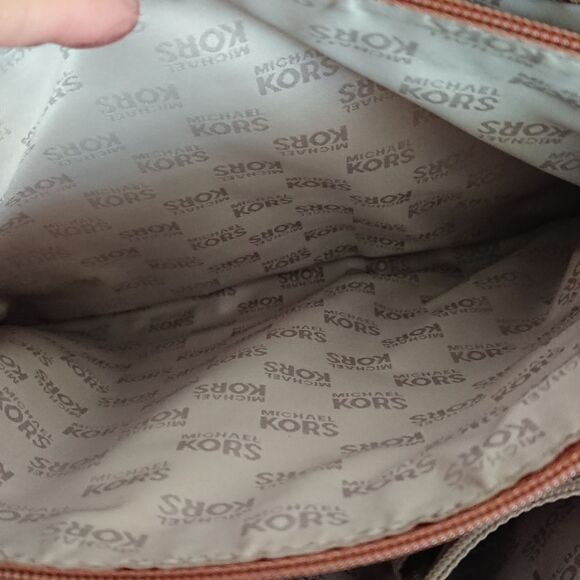 Michael Michael Kors Hamilton East West tote - in brown color - Picture 10 of 13